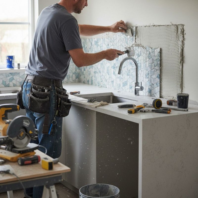 Kitchen Backsplash Service detail