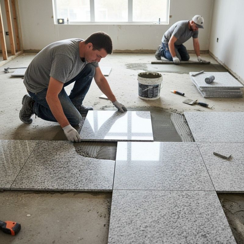Granite Tile Installation
